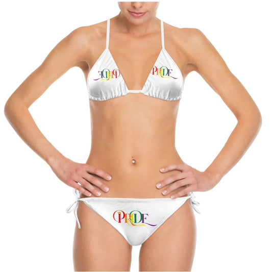 All-Over Print Recycled High-Waisted Bikini
