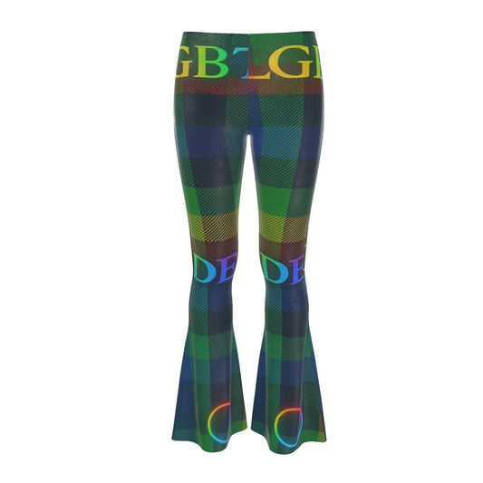 High Waisted Flared Leggings