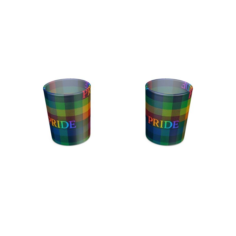 Round shot glass 2 set