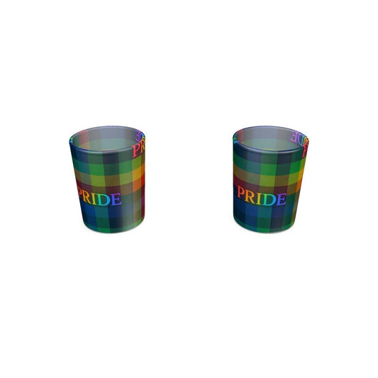 Round shot glass 2 set