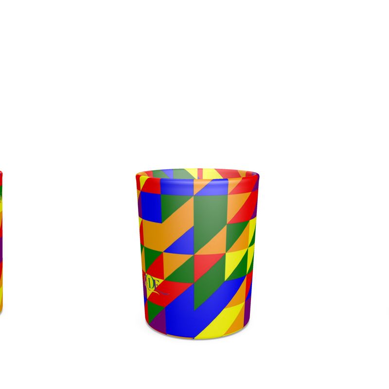 Round shot glass 6 set